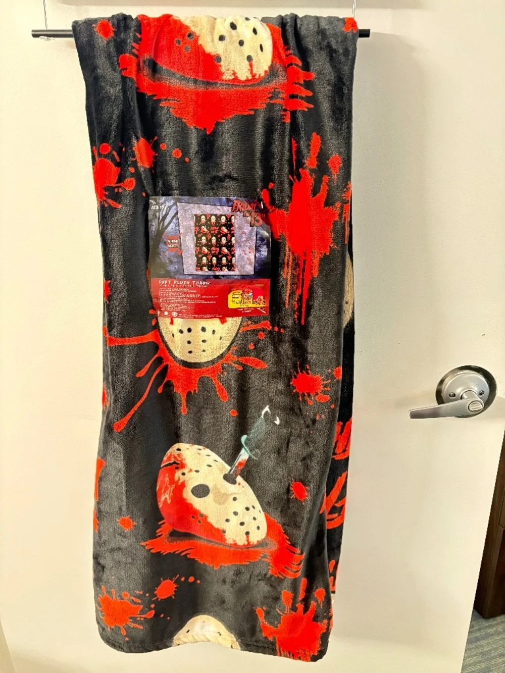 Brand New 2026 Halloween Friday The 13th Throw Blanket - 50”x 70”